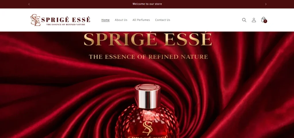Shopify e-commerce homepage design with modern UI and conversion-focused layout